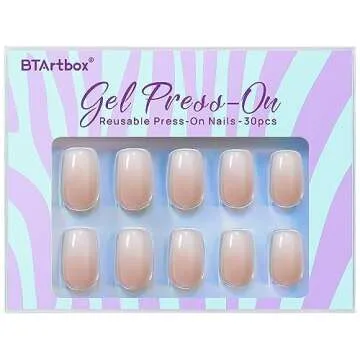 BTArtbox Ombre Press On Nails - Comfort & Durability!