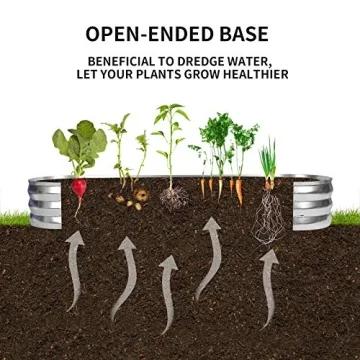 GADI Raised Garden Bed Kit for Easy Gardening Success