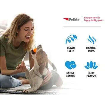 Petkin Dental Wipes for Dogs & Cats - Fresh Mint Clean