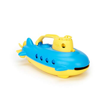 Eco-Friendly Green Toys Submarine Bath Toy for Toddlers