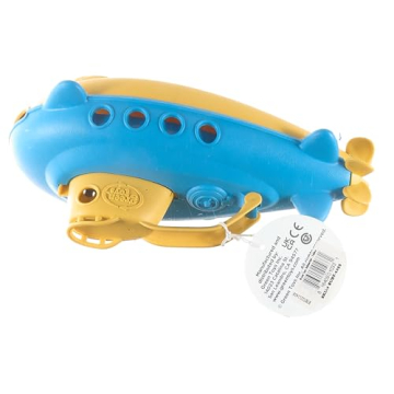 Eco-Friendly Green Toys Submarine Bath Toy for Toddlers