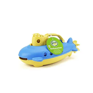 Eco-Friendly Green Toys Submarine Bath Toy for Toddlers