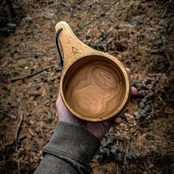 Dursten Lore Kuksa - Handcarved 12 oz Camping Mug