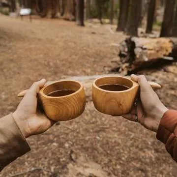Dursten Lore Kuksa - Handcarved 12 oz Camping Mug