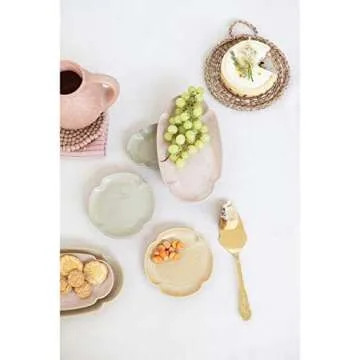 Unique Creative Co-Op Terra Cotta Stoneware Pitcher