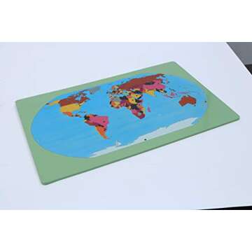 Flags of the World Montessori Geography Learning Toy