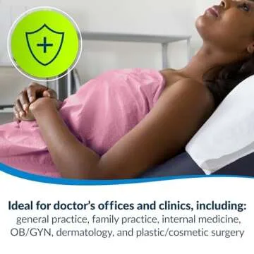 Avalon Single-Use Medical Patient Drape Sheets, Mauve, 40” x 48” (Pack of 100) ― 2-Ply Tissue ― Pebble Embossed ― Latex-Free Medical Supplies ― Tattoo Supplies (234)