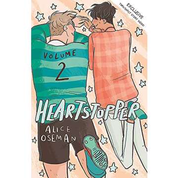 Heartstopper Series Volume 1-4 Books Set By Alice Oseman