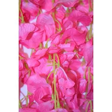 Stunning DearHouse 12 Pack Wisteria Artificial Garland