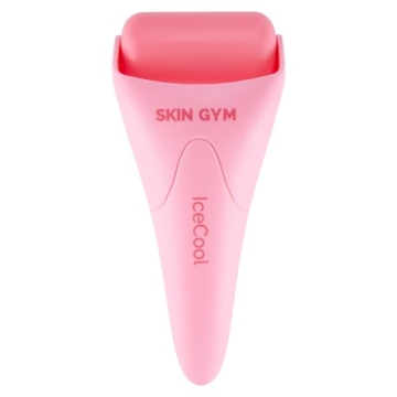 SKIN GYM CryoGel Pink Roller - Cooling Facial Tool for Puffiness and Skin Firming