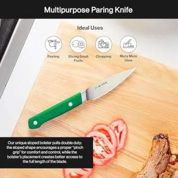 Misen 3.5" Paring Knife - Precision & Ergonomic Design
