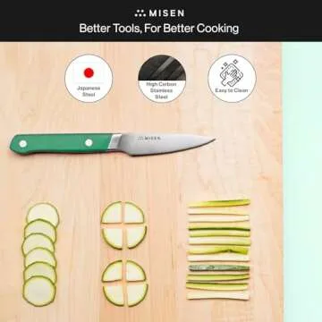 Misen 3.5" Paring Knife - Precision & Ergonomic Design