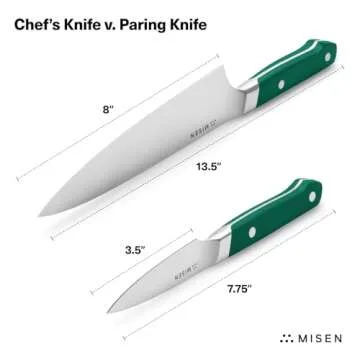 Misen 3.5" Paring Knife - Precision & Ergonomic Design