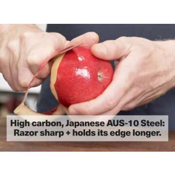 Misen 3.5" Paring Knife - Precision & Ergonomic Design