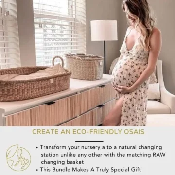 Bebe Bask Award-Winning Baby Diaper Caddy Organizer