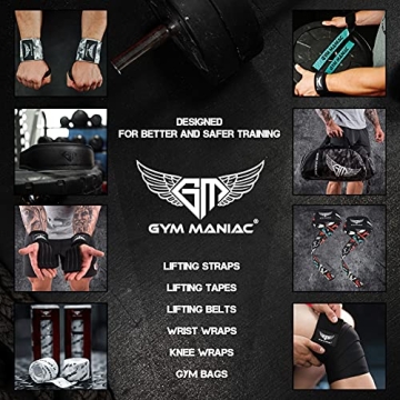 Gym Maniac Wrist Wraps for Optimal Support