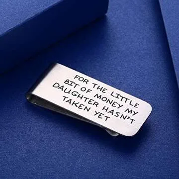 CJ&M Money Clip for Dad - A Unique Father Gift Idea