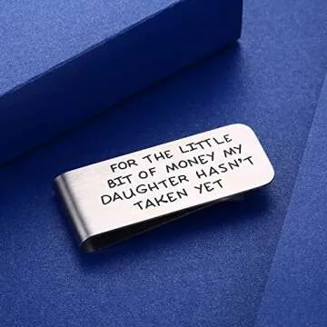 CJ&M Money Clip for Dad - A Unique Father Gift Idea
