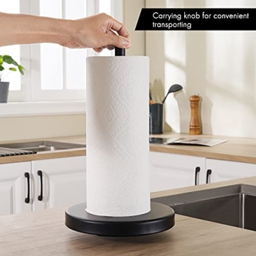 KES Paper Towel Holder with Weighted Base for Stability