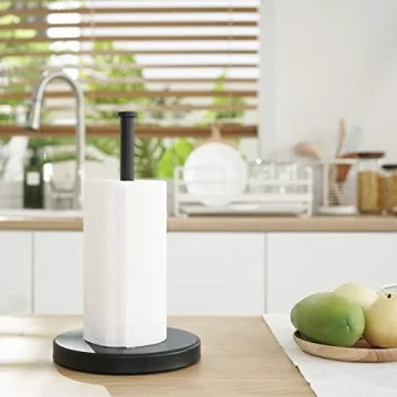 KES Paper Towel Holder with Weighted Base for Stability