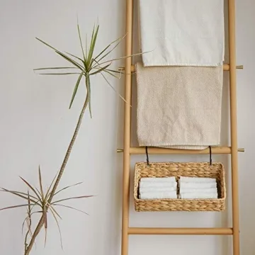Water Hyacinth Wall Baskets for Stylish Home Storage