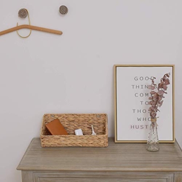 Water Hyacinth Wall Baskets for Stylish Home Storage
