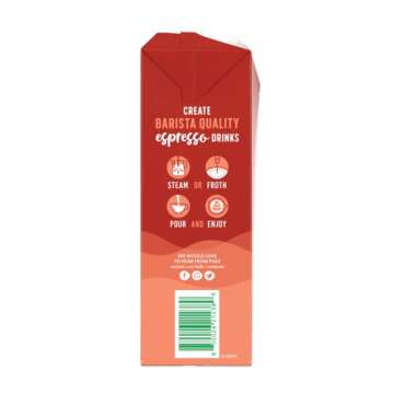 nutpods Cinnamon Dolce Barista Oat Milk - Sugar Free Non Dairy Milk Made from Oats - Keto Oatmilk Barista Blend - 70 calories, Gluten Free, Non-GMO, Vegan, Kosher, 32 fl oz (3-Pack)