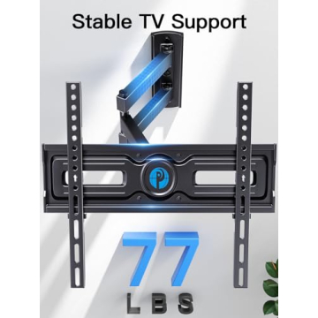 Pipishell Full Motion TV Wall Mount for 26-60" TVs