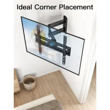 Pipishell Full Motion TV Wall Mount for 26-60" TVs