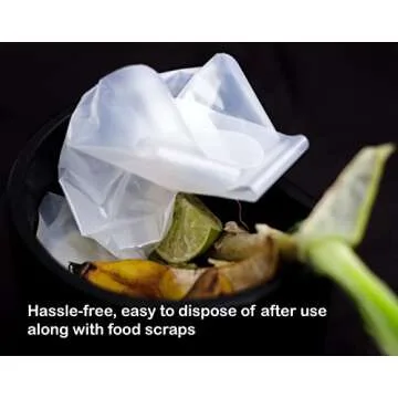 Compostable Food Prep Disposable Gloves - 100 Count