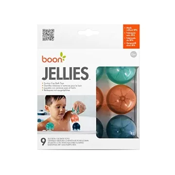 Boon Jellies Fun Bath Toys for Kids - Sensory Jellyfish Set