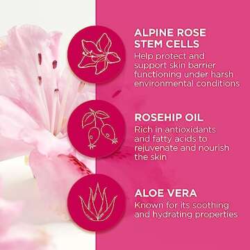 Andalou Naturals 1000 Roses Instant Soothe & Smooth Hydro Serum Facial Sheet Mask, Sensitive, Non GMO, 0.6 Fluid Ounces (Pack Of 6)