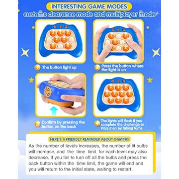 Games Road Trip Activities Car Toys Sensory for Kids 5-7 Fast Push Game Fidget Travel Games for Kids 8-12 Toys for Boys Age 5-7 Birthday Autism Relief for 3 4 5 6 7 8 9 Year Old Birthday