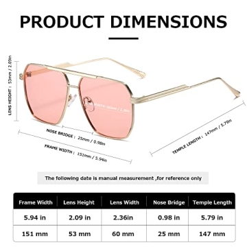 Kimorn Polarized Retro Sunglasses for Men and Women