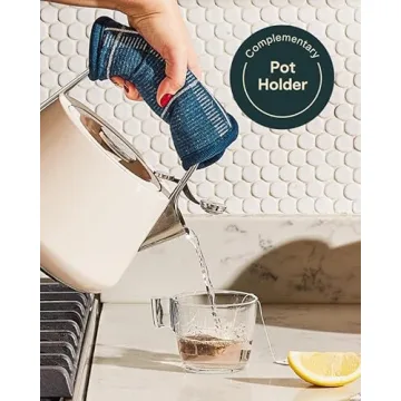 Caraway Stainless Steel Whistling Tea Kettle Fast Boiling