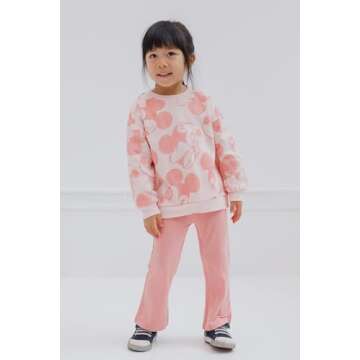 Disney Toddler Girls Mickey and Minnie Outfit Set 3T