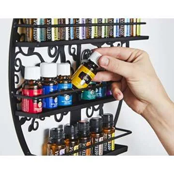 Elegant Essential Oils & Nail Polish Organizer - SoCal Buttercup