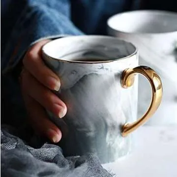 Elegant Marble Coffee Mug for All Occasions