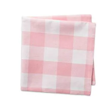 DII Pink & White Buffalo Check Napkin Set - 6 Pieces