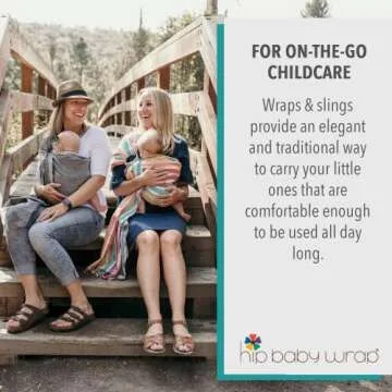 Hip Baby Wrap - 100% Soft Cotton Baby Sling Wrap - Baby Hip Carrier - Nursing Wraps for Breastfeeding, Baby Carrier Sling - Newborn to Toddler Baby Carrying Wrap, Supports 8-35 lbs - Summer Rainbow