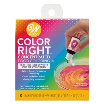 Wilton Color Right Food Coloring Set for Vibrant Baking