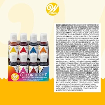 Wilton Color Right Food Coloring Set for Vibrant Baking