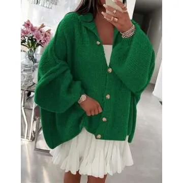 PRETTYGARDEN Winter Cardigan - Stylish, Cozy Outerwear