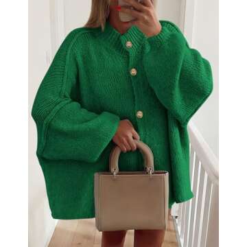 PRETTYGARDEN Winter Cardigan - Stylish, Cozy Outerwear