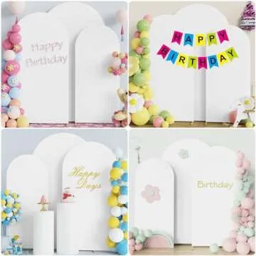 Wokceer Wedding Arch Covers for Elegant Events