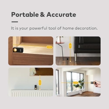 HOTO 98ft Laser Measure Tool with OLED Display