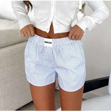 Shop Y2k Women's Plaid Pajama Shorts - Retro Comfort Style