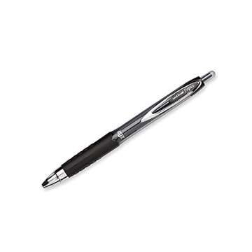 Uni-ball Signo 207 Retractable Gel Pen, 0.7mm Medium Point, Black, Pack of 10