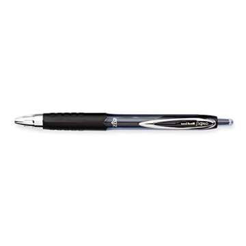 Uni-ball Signo 207 Retractable Gel Pen, 0.7mm Medium Point, Black, Pack of 10