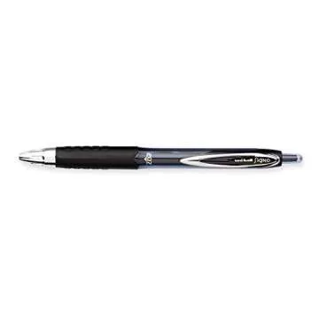 Uni-ball Signo 207 Retractable Gel Pen, 0.7mm Medium Point, Black, Pack of 10